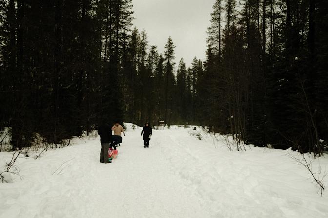 Snow walks