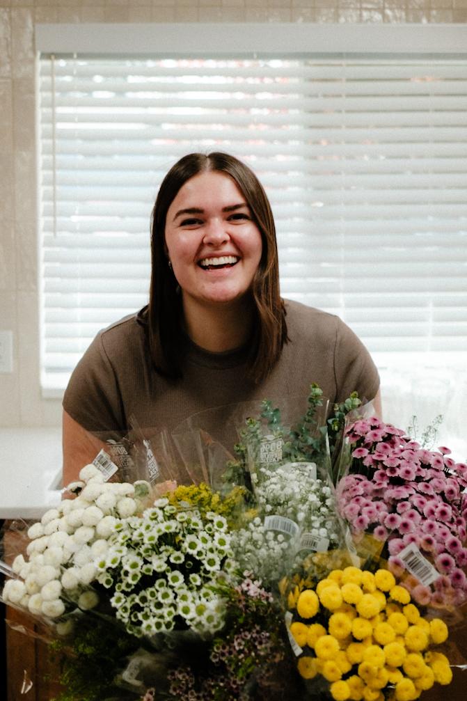 Syd w/ flowers