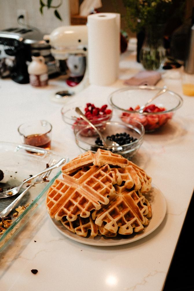 Saturday waffles