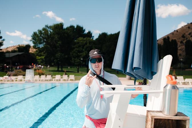 Lifeguard Zach