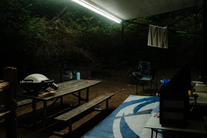 The campsite