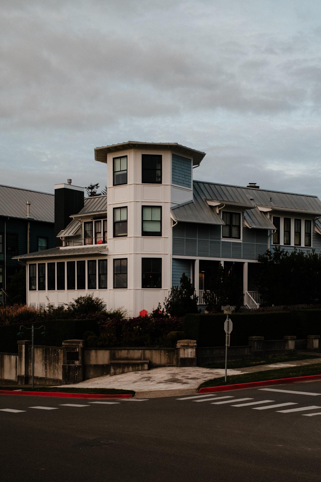 Seabrook corner house