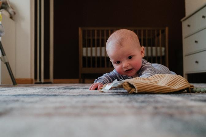 Sawyer tummy time