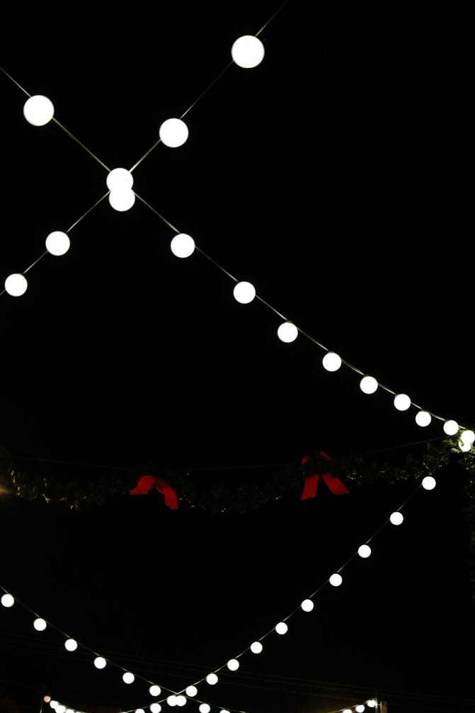 String lights in McKinney TX