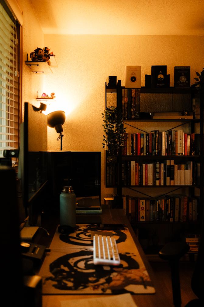 home office work day