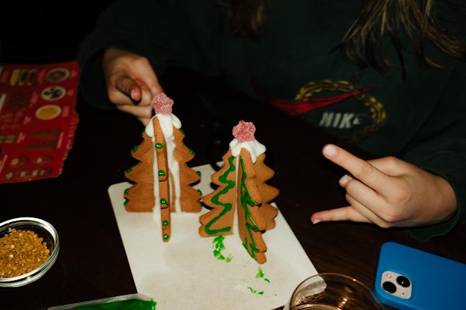 Gingerbread trees