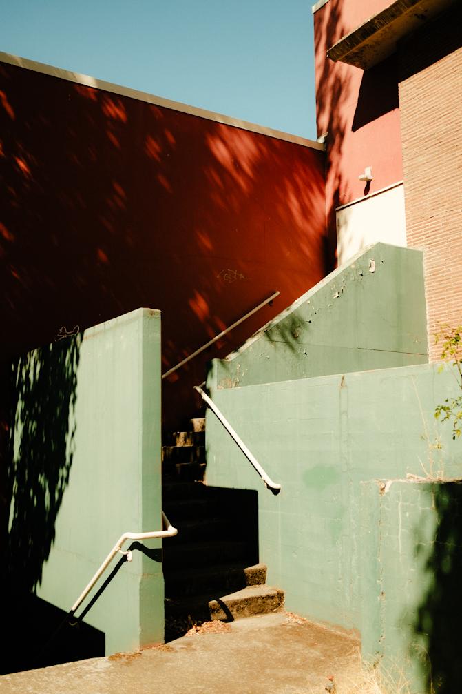 Staircase in Hood River