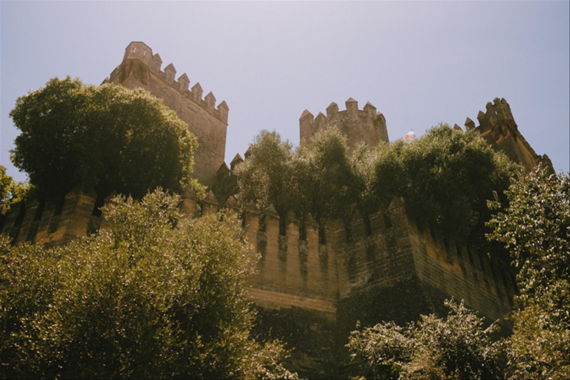 Outside of Castillo Almodovar del Rio