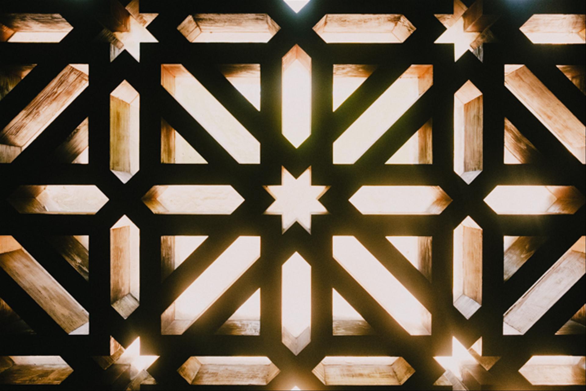 Cordoba cathedral window.