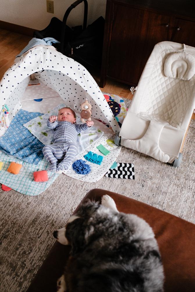 Luka watching play time